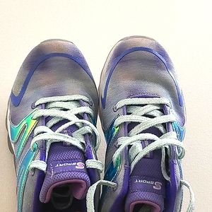 BIG GIRL'S YOUTH SIZE 5 SKETCHERS SPORT TENNIS SHOES